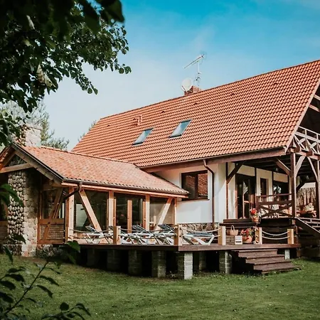Gustaw-mazury - Całoroczny Dom Nad Jeziorem Kalwa Apartament